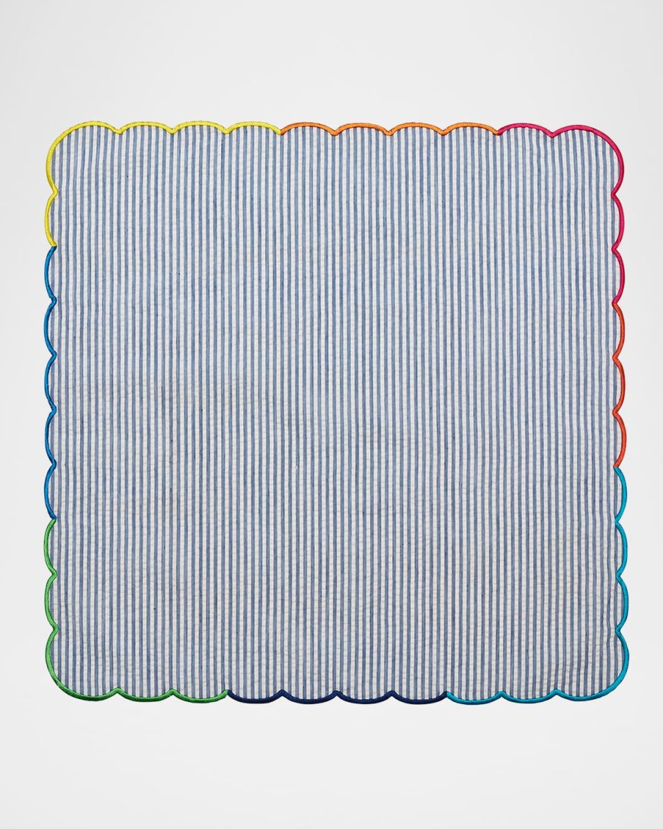 Fiesta Scalloped Seersucker Napkin